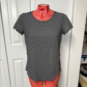 Lululemon Striped Short-Sleeve Tee top blouse